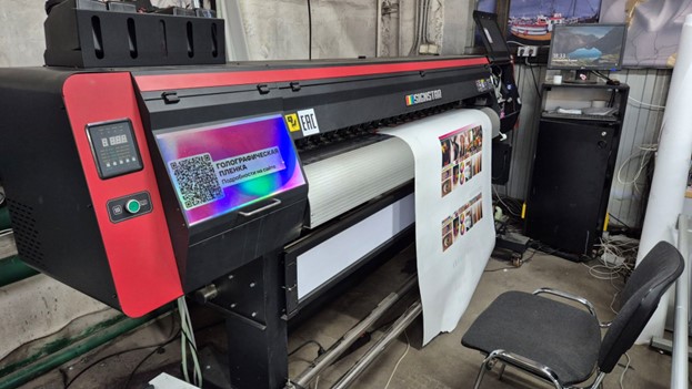 Минус 373 000 рублей на хэви-дьюти УФ принтер Volk UX 1802i с головками Epson i3200 – фото №1