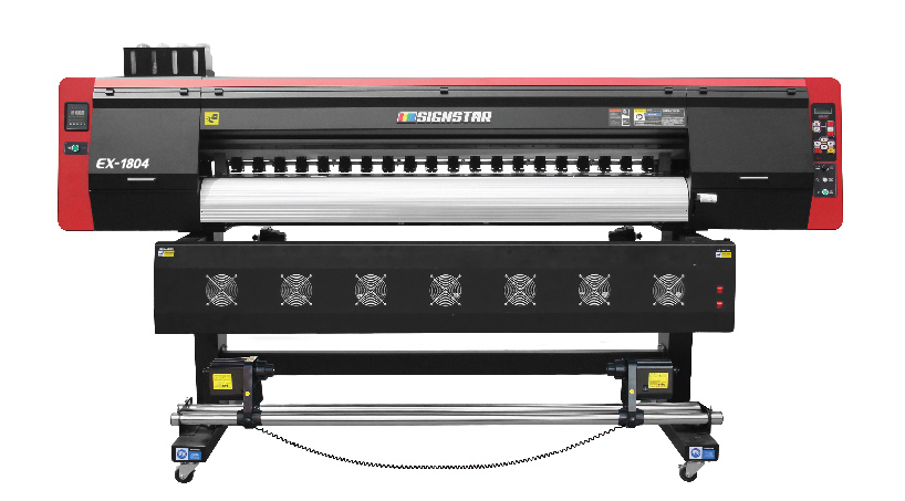 Принтер широкоформатный Volk EX 1804 (i3200 x 1) 1,8 м, экосольвентный, сублимационный, интерьерный