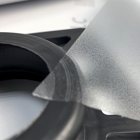 Самоклеящаяся пленка DLC M3640 1,52x50м, прозрачная, матовая – фото 3