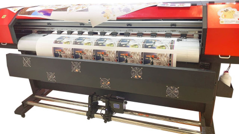 Принтер широкоформатный VOLK 1601 (XP600) 1,6 м, экосольвентный, сублимационный, интерьерный – фото 9