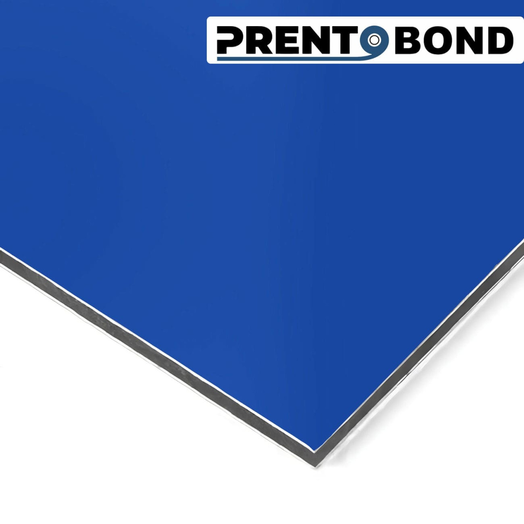 Алюминиевая композитная панель Prento Bond 134 синяя RAL 5005 стенка 0,3мм, 3x1500x4000мм  