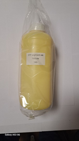 Чернила для ДТФ печати Hazak Желтый (желтые), 1 л