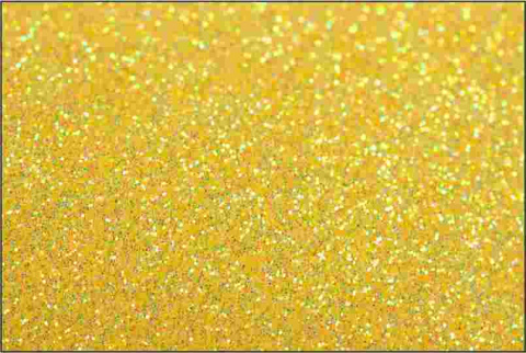 Термопленка серии Глиттер, 6192 - сверкающий золотистый , 0.50 х 10 м