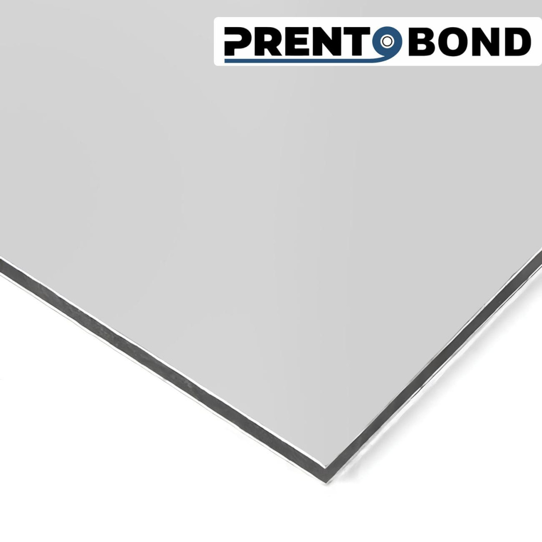Алюминиевая композитная панель Prento Bond светло-серая RAL7047 стенка 0,21мм, 3x1500x4000мм  
