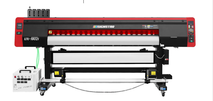 УФ принтер широкоформатный VOLK УХ 1802 (3200 x 2) 1,8 м, рулонный, 16 м2/ч