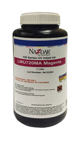 УФ чернила серии Наздар 720 Маджента, 1 л