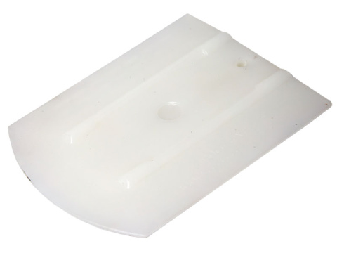 Ракель эргономичный серия WRAP 100PP белый, жесткий, 110 x 90 мм + 30°