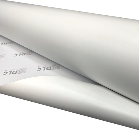 Самоклеящаяся светоблокирующая пленка DLC 1,05 x 50 м, белая, матовая, с черным клеем