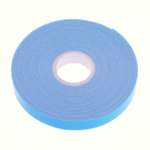 Акриловая двусторонняя клейкая лента Prento B1MM, вспененный полиэтилен, белая, 1мм x 9 мм x 25 м – фото 1