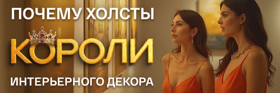 Почему холсты стали главным материалом для интерьерного декора
