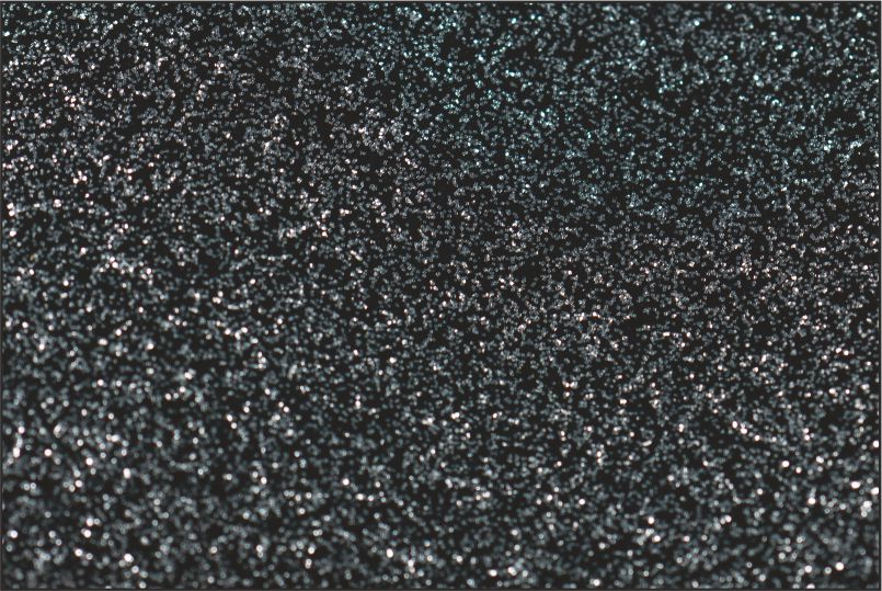 Термопленка серии Глиттер 1802 черная, сверкающая с блёстками, 0,50 x 5 м