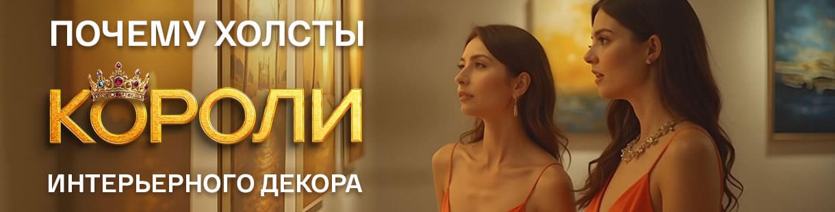 Почему холсты стали главным материалом для интерьерного декора
