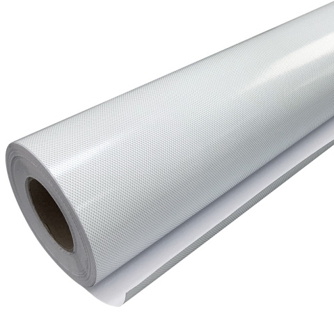 Самоклеящаяся перфорированная пленка DLC 1,52 x 50 м, белая, глянцевая – фото 2