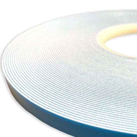 Акриловая двусторонняя клейкая лента Prento B1MM, вспененный полиэтилен, белая, 1мм x 9 мм x 25 м – фото 4