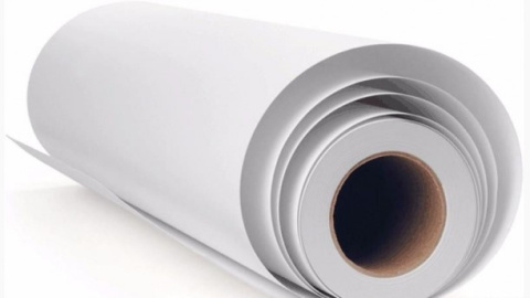 Скроллерная бумага полипропиленовая DLC 190 мкм, 1,27 x 50 м