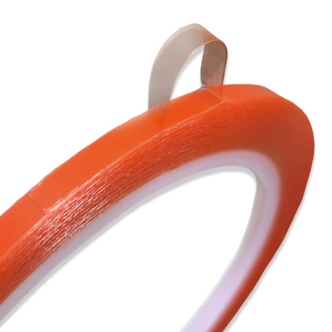 Акриловая двусторонняя клейкая лента Prento P02MM, прозрачная, 225мк x 4 мм x 10 м – фото 2