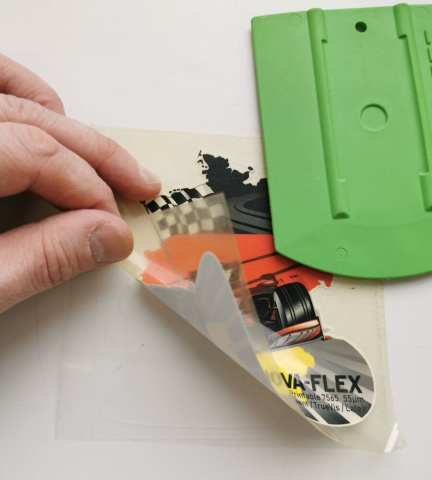 Термопленка монтажная серии AT-002 прозрачная, с максимальной адгезией 0,5 x 25 м, 0,50 x 15 м