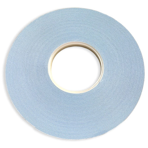 Акриловая двусторонняя клейкая лента Prento B1MM, вспененный полиэтилен, белая, 1мм x 9 мм x 25 м – фото 3