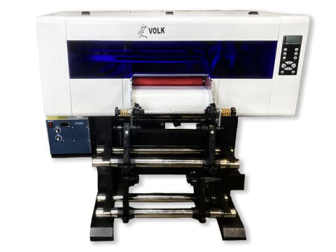 УФ ДТФ принтер VOLK ПРО 30 (XP600 x 3) со встроенным ламинатором, 3 м2/ч