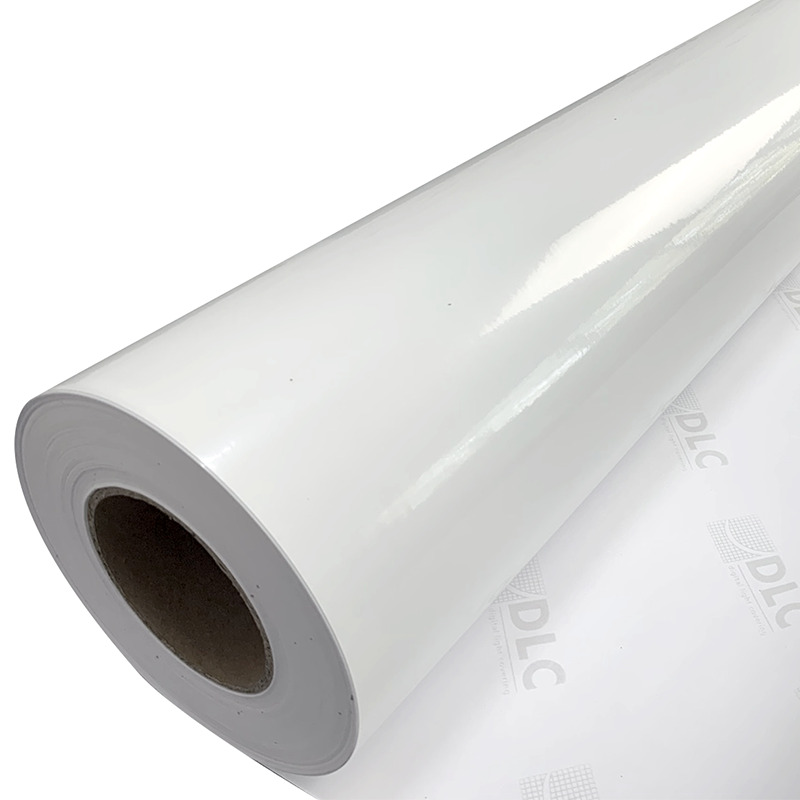 Самоклеящаяся легкосъёмная пленка DLC Milk White N1100 REM 1,52 x 50 м, белая, глянцевая