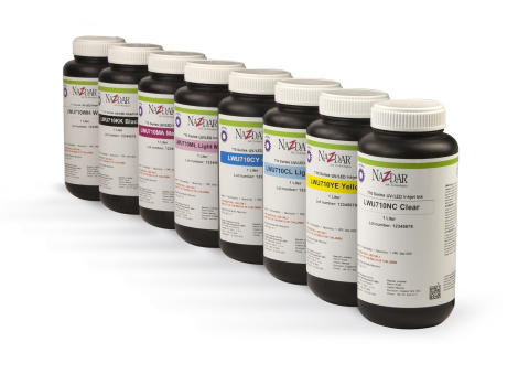 УФ чернила серии Наздар 710 Белый, 1 л