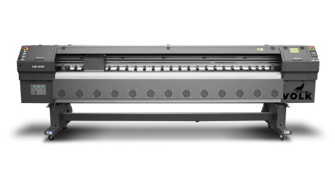 Сольвентный принтер широкоформатный VOLK C8 KM512 x 4 шт, 3,2 м, 140 м2/ч – фото 1
