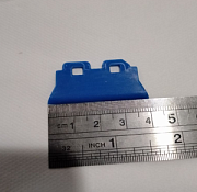 Изображение Wiper 4см синий (форма трапеция) XP600 (вайпер Volk 1601 xp600-1/ Нокай все модели/дх5)