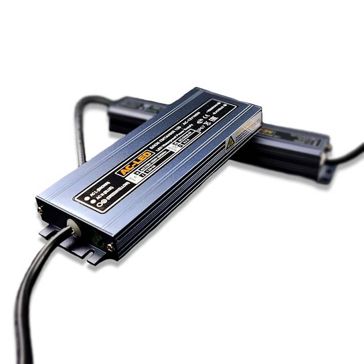 Изображение Блок питания AC-12V-100W-IP67 Slim металлический корпус