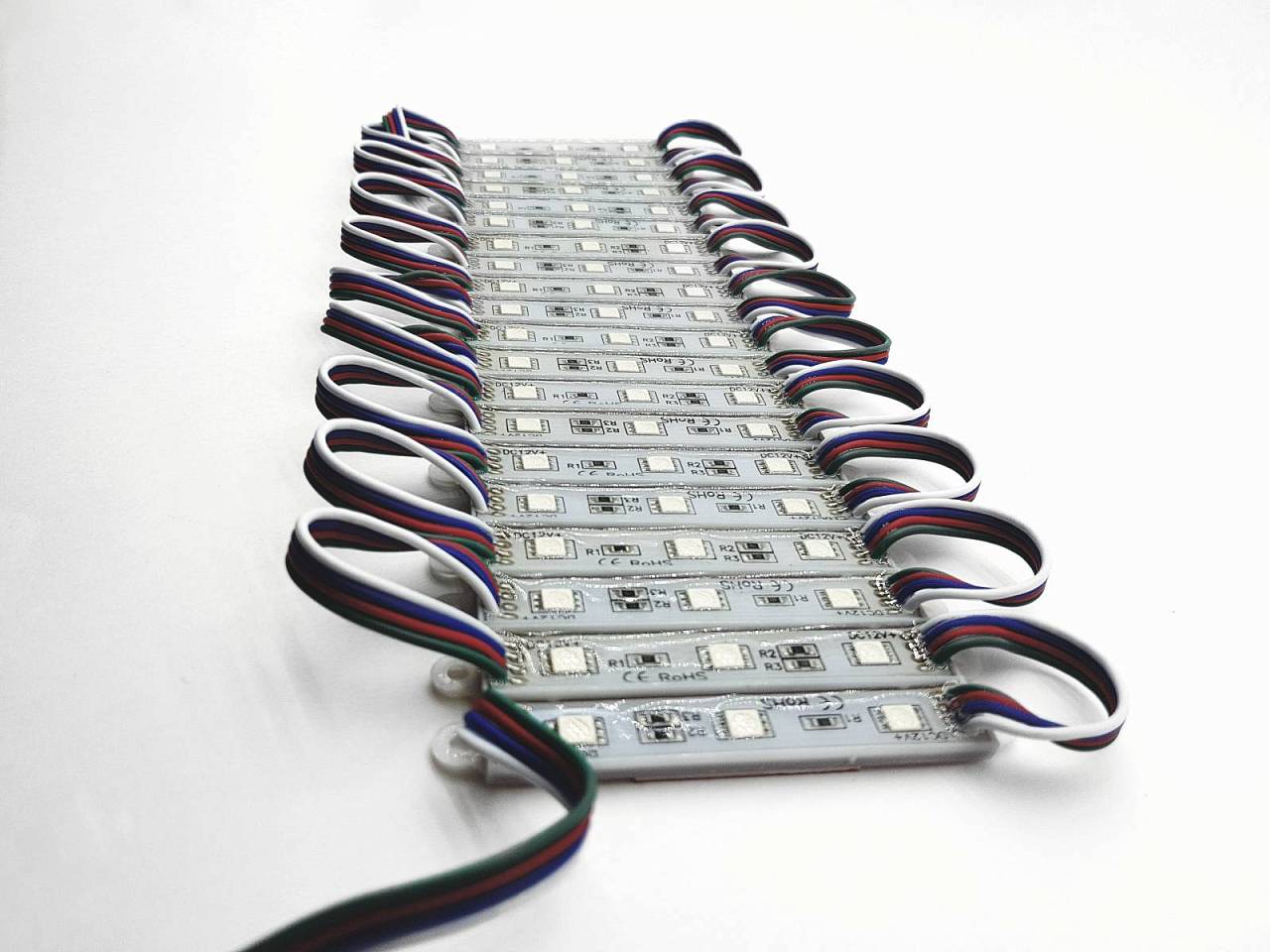 Изображение Светодиодный модуль DL-5050-3-RGB-DL