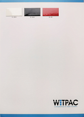 Изображение Цветовая карта для плёнок WITPAC NOVA FLEX HIGH GLOSS, A4