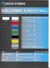 Изображение Цветовая карта для плёнок WITPAC NOVA FLEX PATCH TWILL, A4