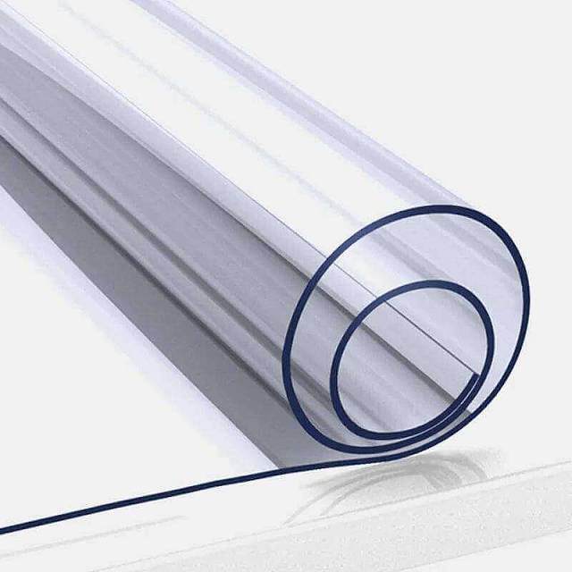 Изображение Оконная плёнка ПВХ Taltex HO 55PHR морозостойкая прозрачная, 500мк, 1,4x50м