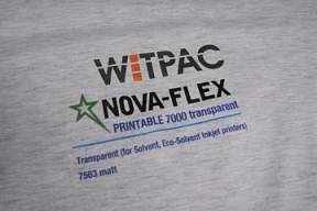 Изображение Термотрансферная пленка NOVA-FLEX PRINTABLE 7563 прозрачная, полуматовая для печати, 0,50 x 25 м