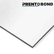 Изображение Алюминиевая композитная панель белая 3мм 0,21 Prento Bond 117 RAL 9016 1500*4000мм  