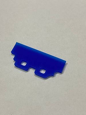 Изображение Wiper 4см синий (форма трапеция) XP600 (вайпер Volk 1601 xp600-1/ Нокай все модели/дх5)