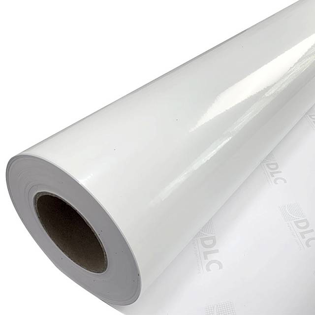 Изображение Самоклеящаяся пленка DLC Milk White N1100 1,37 x 50 м, белая, глянцевая