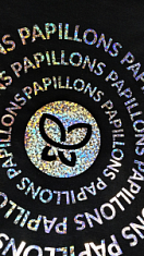 Изображение Термотрансферная пленка NOVA-FLEX PU SOFT 6280 серебряная, с блёстками для резки, 0,50 x 25 м