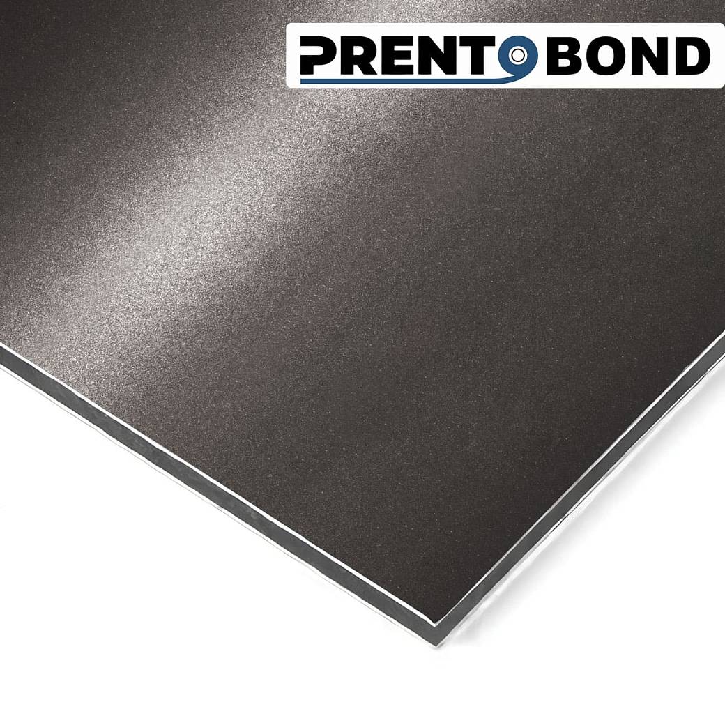 Изображение Алюминиевая композитная панель Prento Bond 250 темное серебро RAL0836 стенка 0,21мм, 3x1500x4000мм  