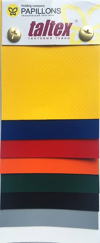 Изображение Тентовая ткань ПВХ Taltex F630/6003G хаки, 2,5x65м