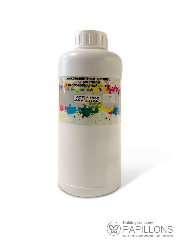 Изображение Экосольвентные чернила Jet-Line Eco ver.2 (А) Yellow, 1 л