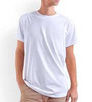 Изображение Футболка двуслойная  унисекс, плотность 175 г/м2, цвет белый, без рисунка, размер 50 (L)