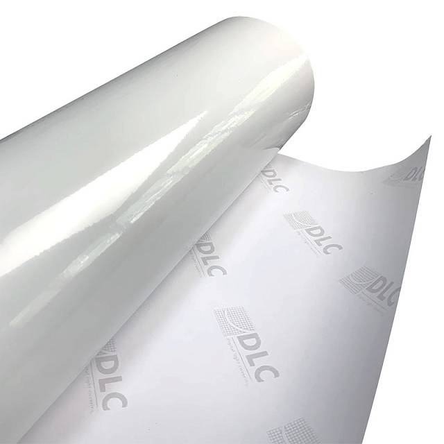 Изображение Самоклеящаяся пленка DLC Milk White N1100 1,37 x 50 м, белая, глянцевая