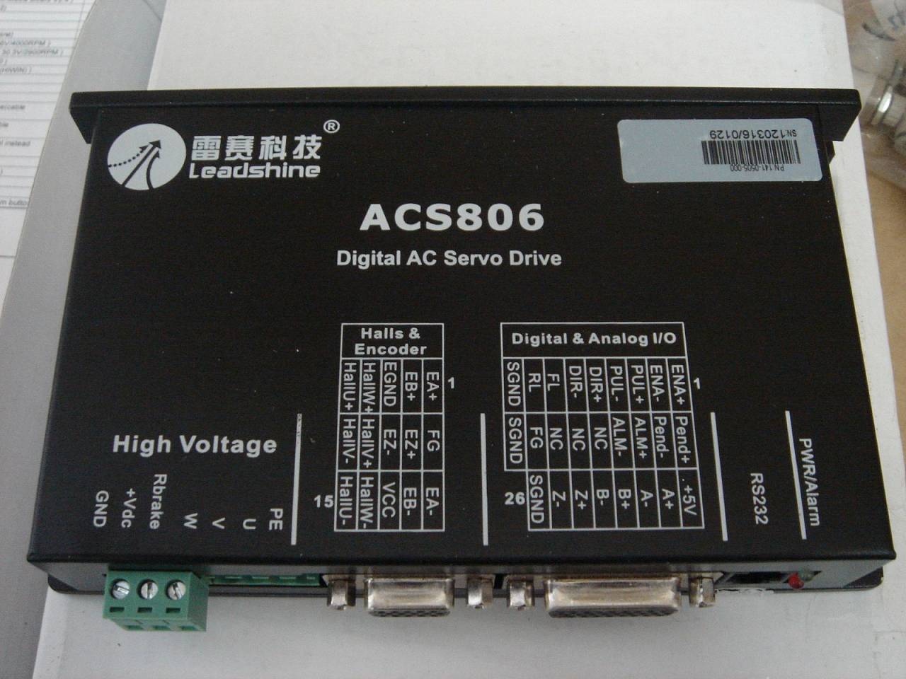 Изображение Контроллер серводвигателя. Driver-servo driver(Leadshine) (ACS806 (Leadshine)