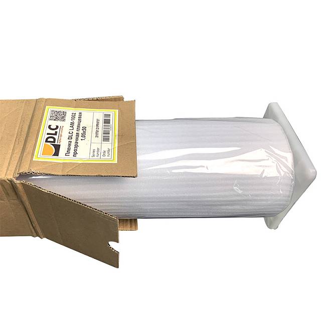 Изображение Самоклеящаяся пленка для ламинирования DLC LAM 60 1,52 x 50 м, прозрачная, глянцевая