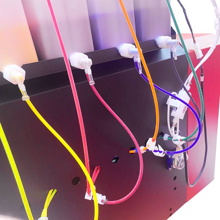 Изображение DTF комплекс Volk NEON-SIGNSTAR 0604 с возможностью установки 4ПГ i3200 (3ПГ в комплекте) + конвейерная сушка