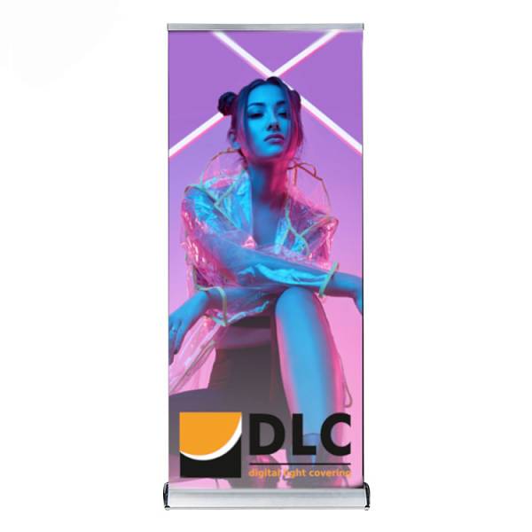 Изображение Мобильный стенд Капля Roll-up DLC HY алюминий, 85x200см, 3,6кг