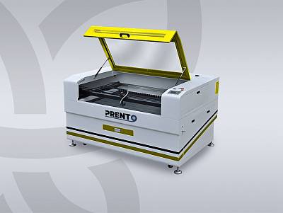 Изображение Лазерный гравер с резом по меткам Prento LC6090, трубка 100 Вт, 0,6 x 0,9 м, 30 мм/сек
